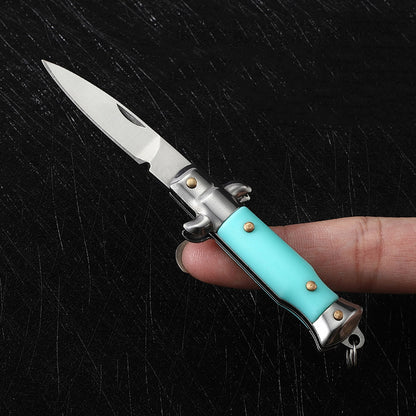 Mini Folding Knife Portable Keychain Pocket Knives Outdoor Defense EDC Tool