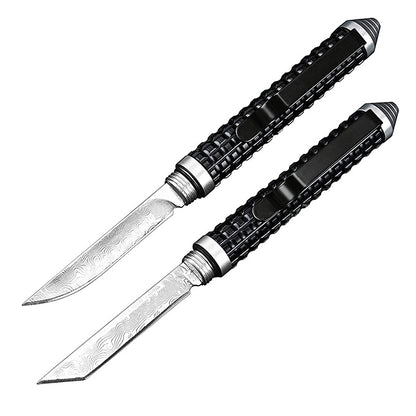 Mini Damascus Pen Knife Multifunctional Wilderness Survival Survival Pocket Knives