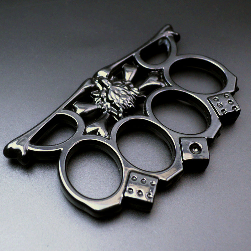 Knuckle Duster Broken Window Life-saving Boxing Tool Four-finger