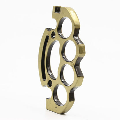 Multi-function Knuckle Duster Slingshot Four-finger Boxing Leather Slingshot Detachable Self-defense Tool