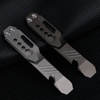 TC4 Titanium Alloy Multifunctional Defense Tool Bottle Opener High Hardness Portable EDC Tools