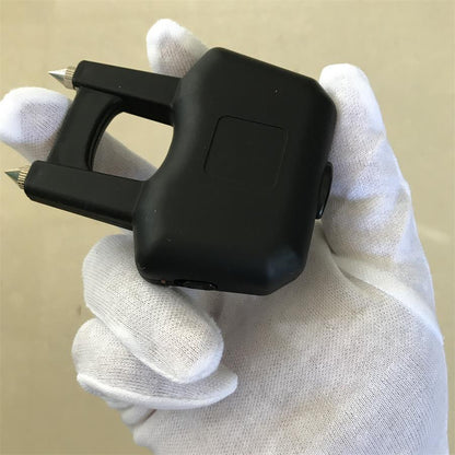 Stun GUN Broken Window Knuckle Electric Baton Boxing Defense Electric Shock Device