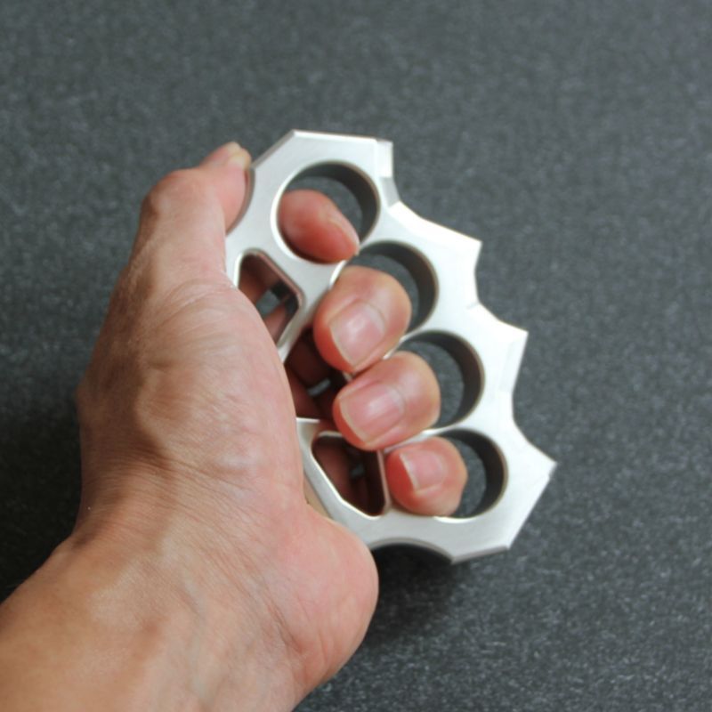 Precision 304 Steel Knuckle Duster Self-defense Tool