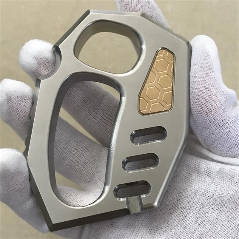 Precision Steel Knuckle Duster Window Breaker Defense Gear