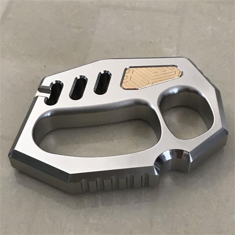 Precision Steel Knuckle Duster Window Breaker Defense Gear