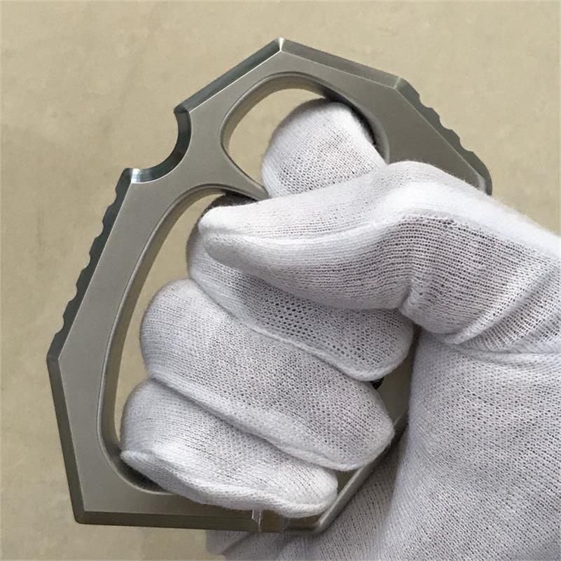 Precision Steel Knuckle Duster Window Breaker Defense Gear