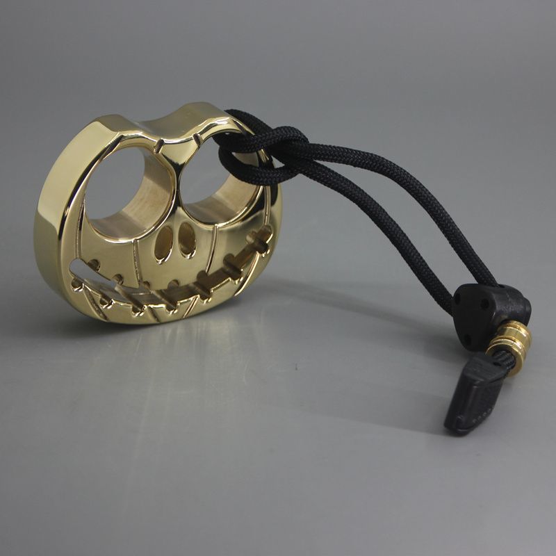 Pumpkin Brass Knuckle Duster