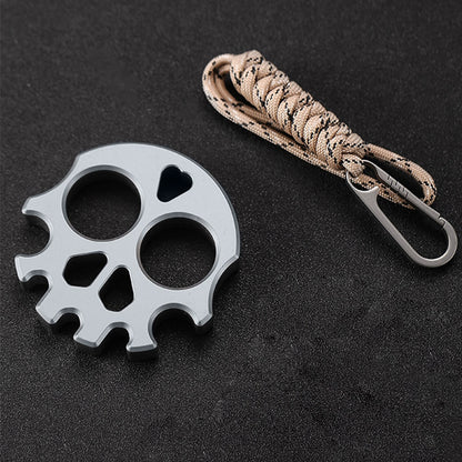 Skull Knuckle Duster Multifunctional Window Breaking EDC Tool