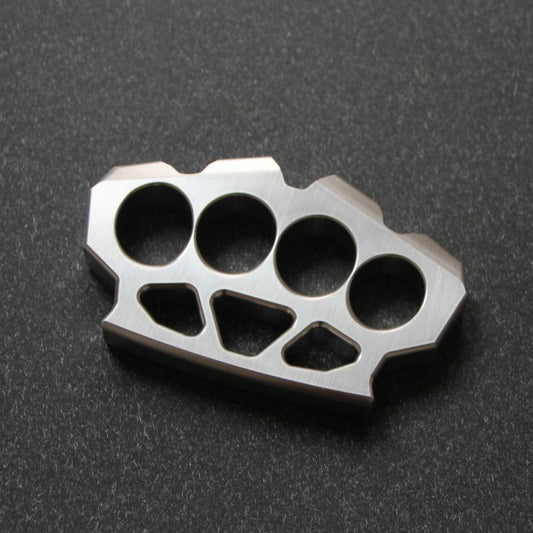 Precision Solid Steel Knuckle Duster Self-defense EDC Tool