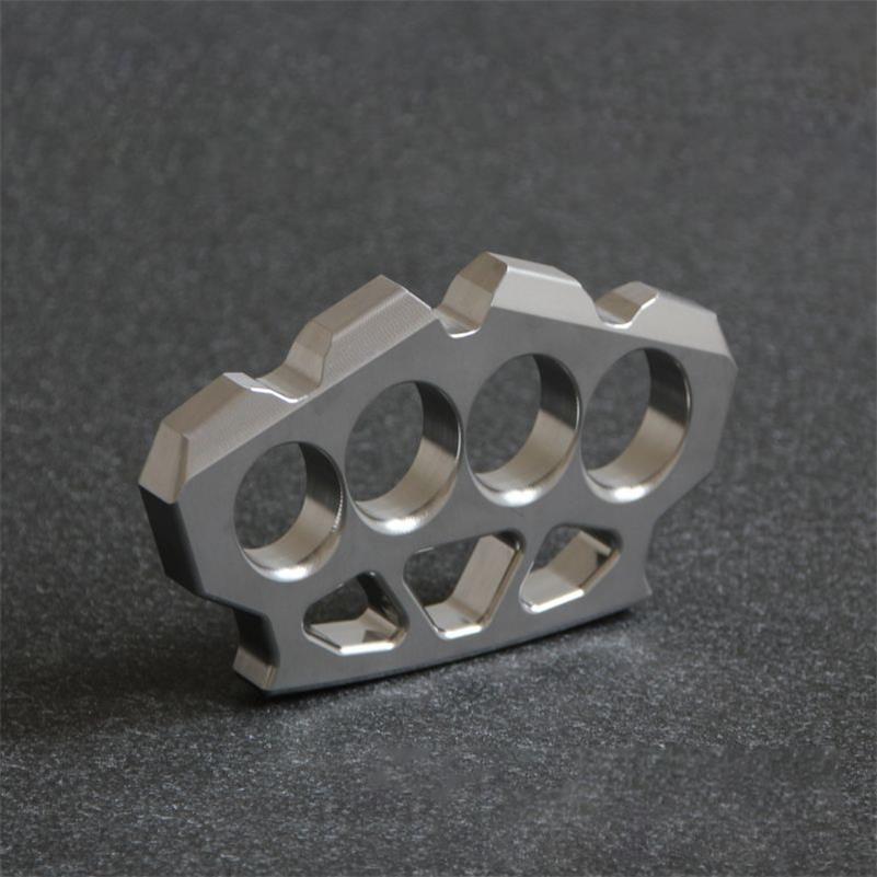 Precision Solid Steel Knuckle Duster Self-defense EDC Tool