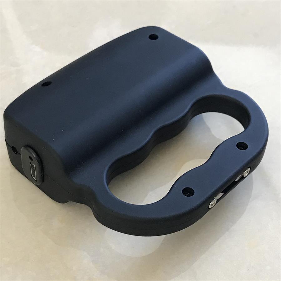 Mini Finger Boxing Stun GUN Mini Three Finger Knuckle Electric Stick Boxing Self -defense ...