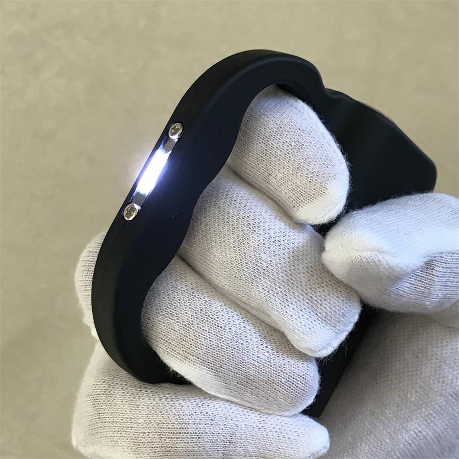 Mini Finger Boxing Stun GUN Mini Three Finger Knuckle Electric Stick Boxing Self -defense ...