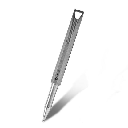 Push Slide Tactical Pen Titanium Crowbar