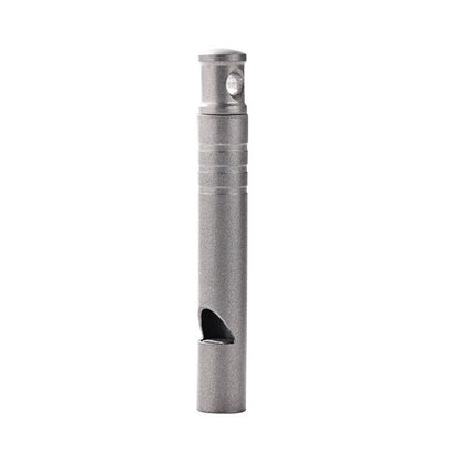 Decibel Defender: Titanium Whistle for Safety & Training