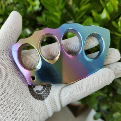 Titanium Alloy Knuckle Duster Security Defense EDC Tool