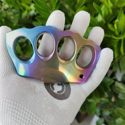 Titanium Alloy Knuckle Duster Security Defense EDC Tool