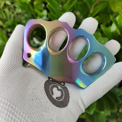 Titanium Alloy Knuckle Duster Security Defense EDC Tool