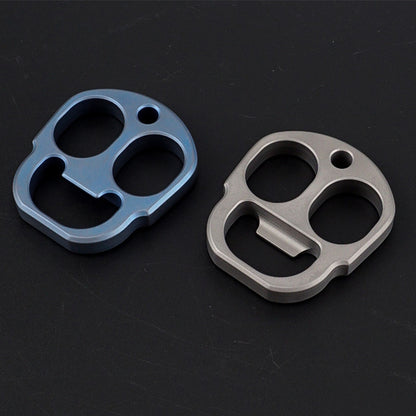 Titanium Bottle Opener Knuckle Duster Multi-function Defense Tool