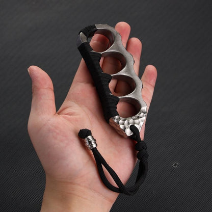 TC4 Titanium Pea Knuckle Duster Portable Broken Window EDC Tool