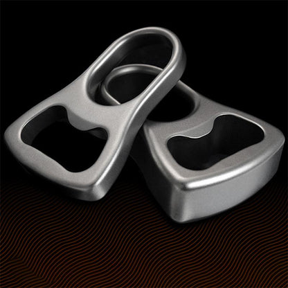 Titanium Alloy Knuckle Duster Open-bottle Boxing Self -defense Gear