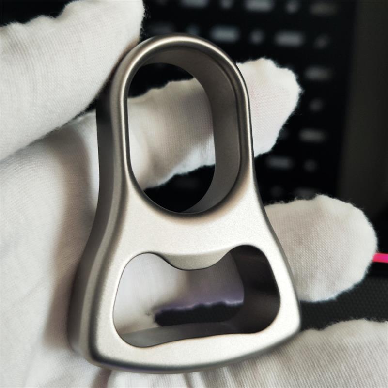 Titanium Alloy Knuckle Duster Open-bottle Boxing Self -defense Gear