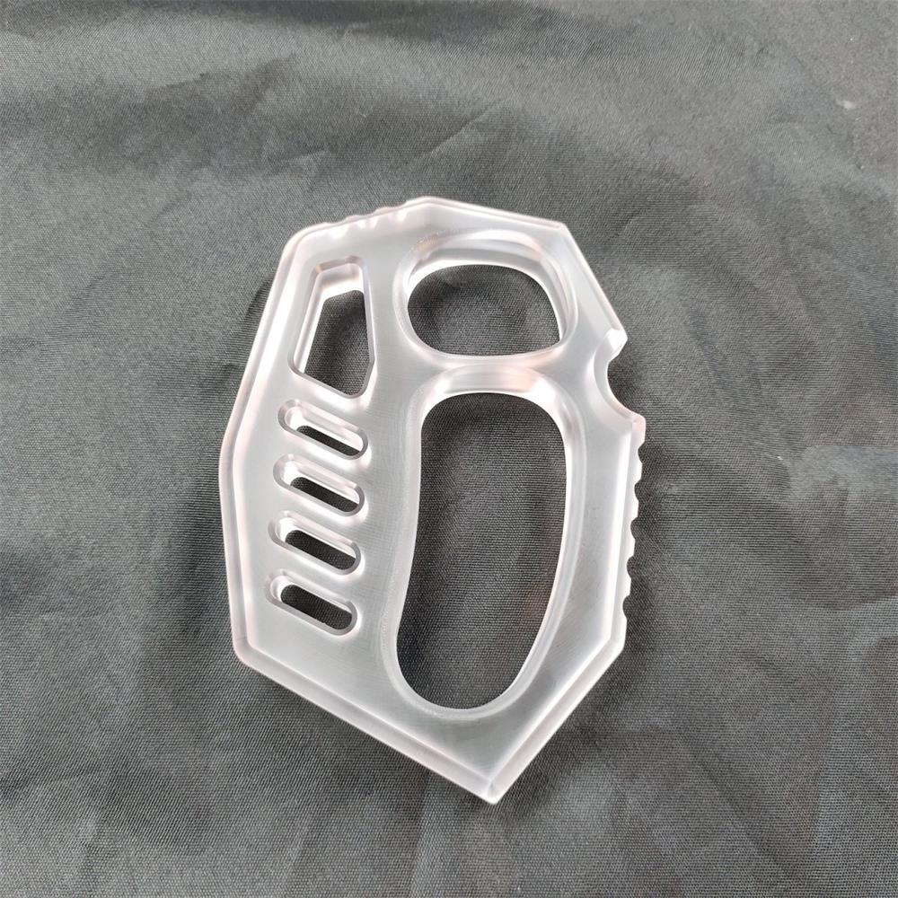 Non-metallic Window Breaking Knuckle Duster Portable Self Defense EDC Tool