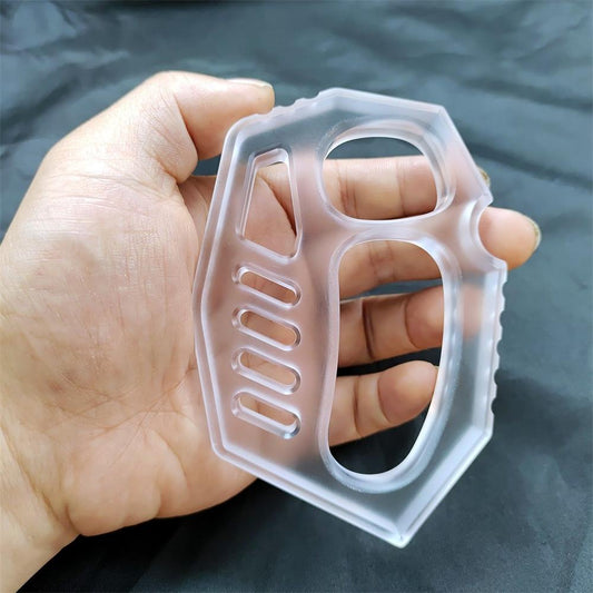 Non-metallic Window Breaking Knuckle Duster Portable Self Defense EDC Tool