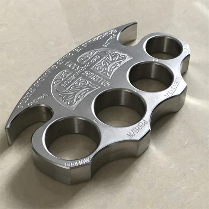 Precision Solid Steel Warrior knuckle Duster