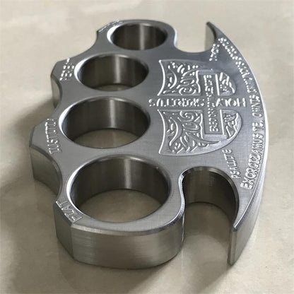 Precision Solid Steel Warrior knuckle Duster