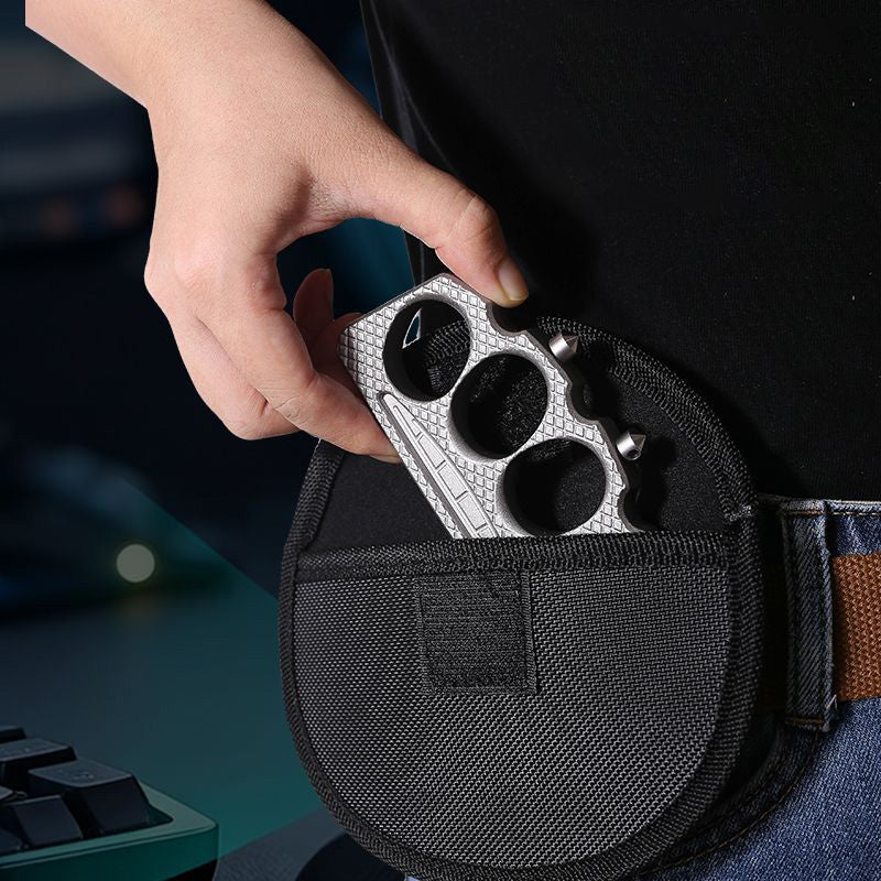 Detachable Window Breaker Knuckle Duster Self-defense EDC Tool
