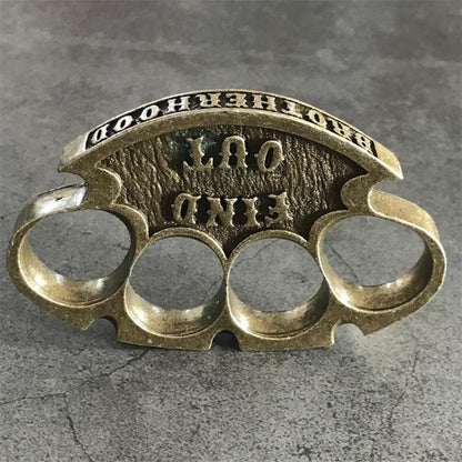 Mini Retro Knuckle Duster Portable Self-defense EDC Tool