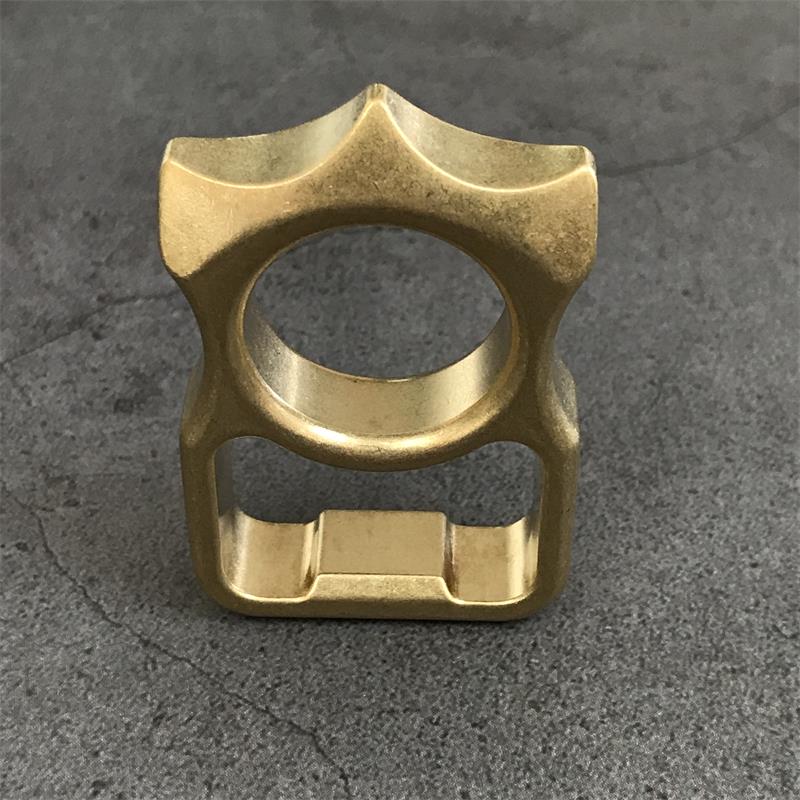 GODEDC Brass Knuckle Duster Bottle Opening EDC Tools