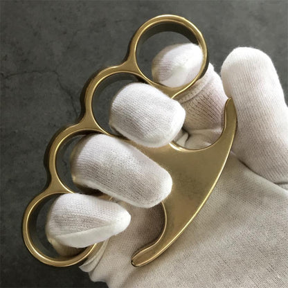 Old Style Classic Stonewashed Brass Knuckle Duster