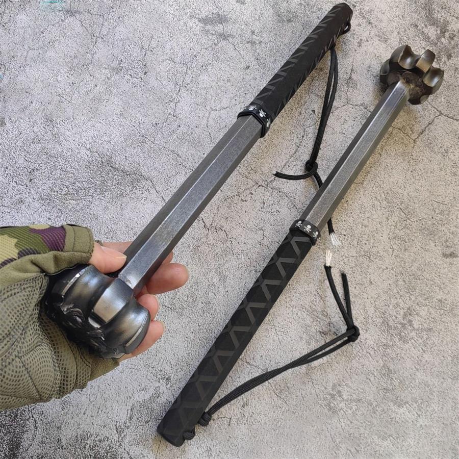 Heavy-Duty Steel Window Shatter Hammer