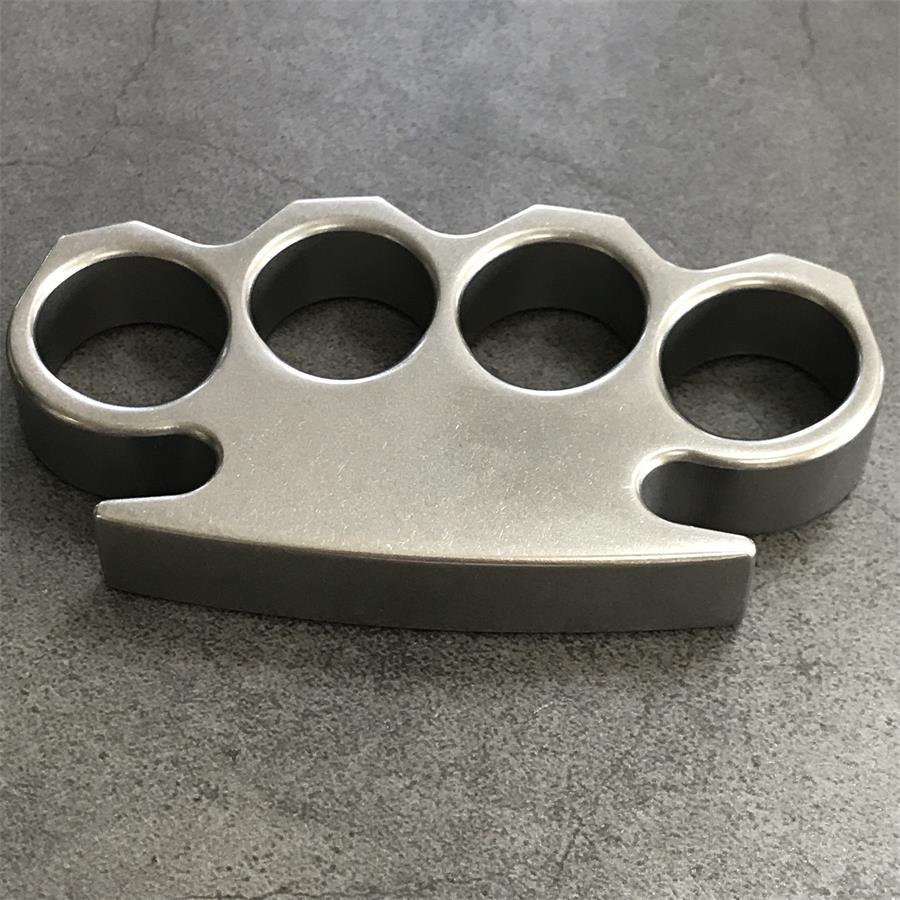 The KING Stonewashed Steel Knuckle Dusters