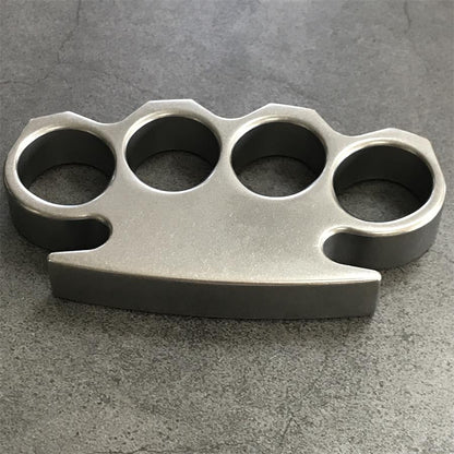 The KING Stonewashed Steel Knuckle Dusters