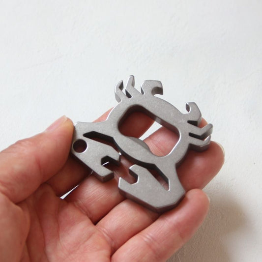 Titanium Alloy Crab Knuckle Duster Bottle Opener EDC Tool