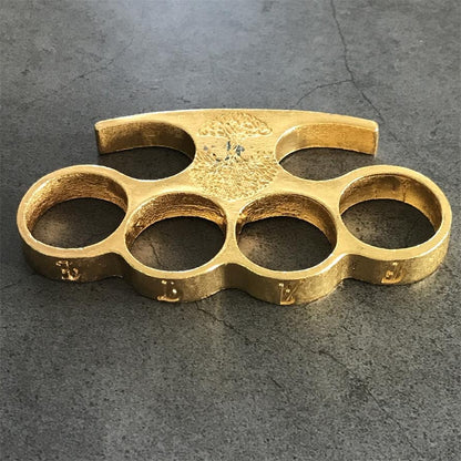 Old Style Knuckle Duster Self-Defense EDC Gear