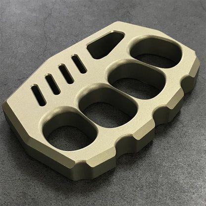 Aviation aluminium knuckle dusters side profile