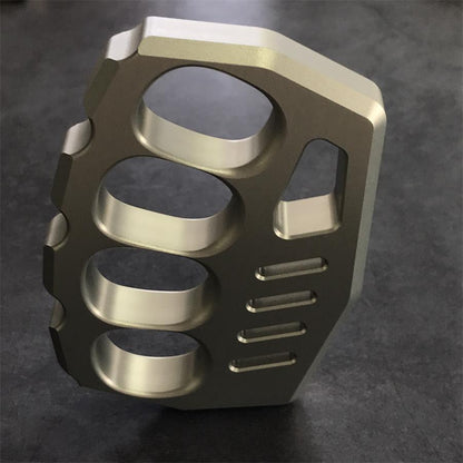 Aviation aluminium knuckle dusters size comparison