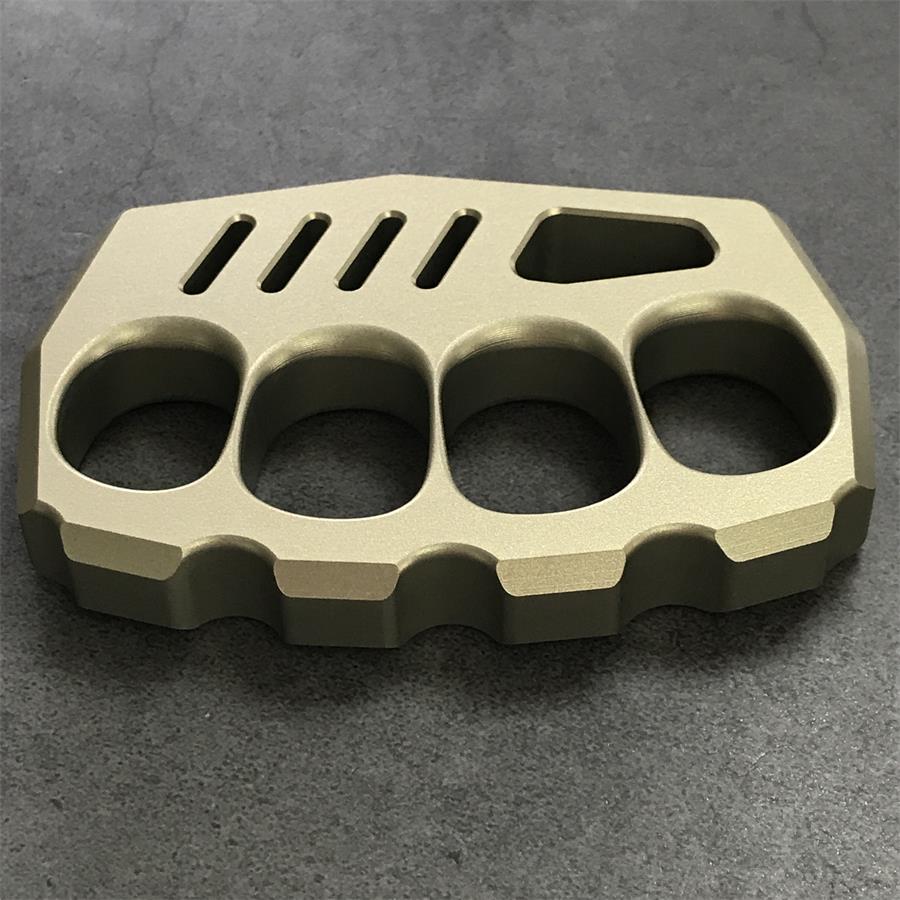 Aviation aluminium knuckle dusters machined aluminium texture