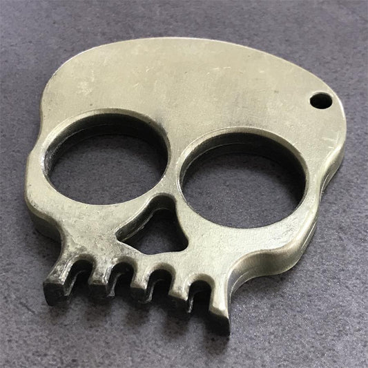 Skull Two-Finger Knuckle Duster EDC Decoration