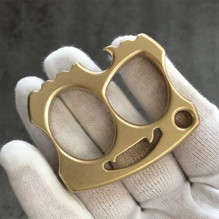 Personalized Brass Knuckle Duster Bottle Opening EDC Tool