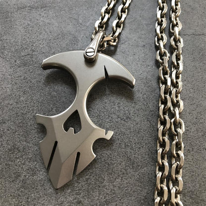 TC21 Titanium Knuckle Duster Broken Window Decoration