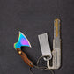 Mini Keychain Pocket Knife Creative Backpack Charm Portable Unwrapped Axe