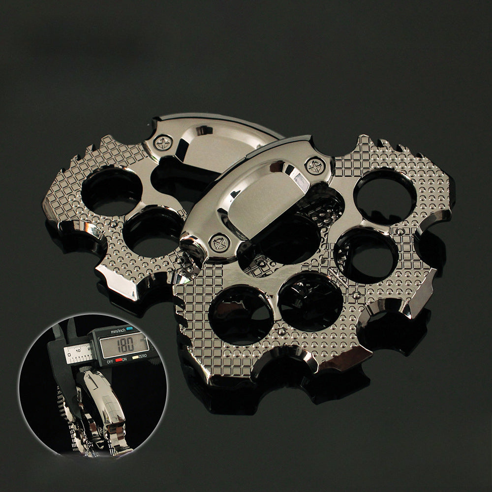 Heavy Knuckle Duster Self-defense Window Breaking EDC Tool