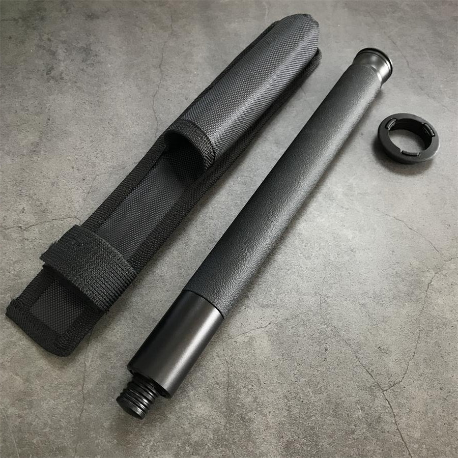 All three holsters laid flat showing velcro closure system