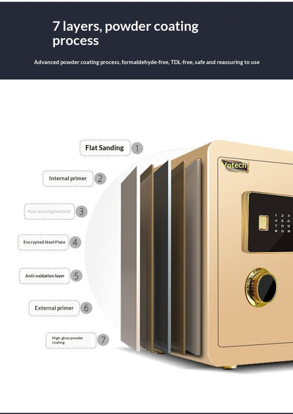 All-Steel Mini Combination Lock Safe