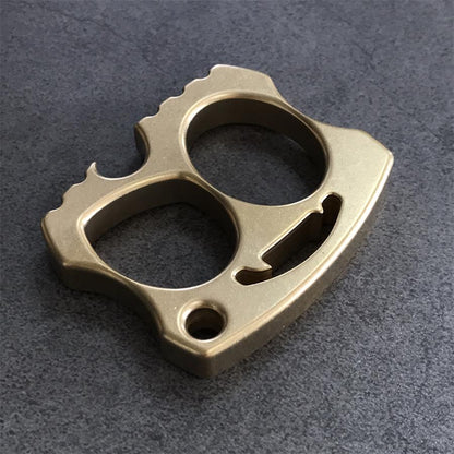 Personalized Brass Knuckle Duster Bottle Opening EDC Tool