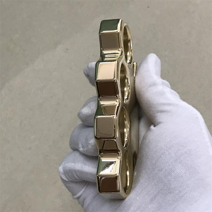 Mirror Polished Brass Knuckle Duster Classic Style